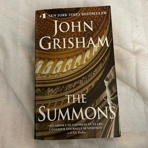 John Grisham Soft Cover The Summons Book